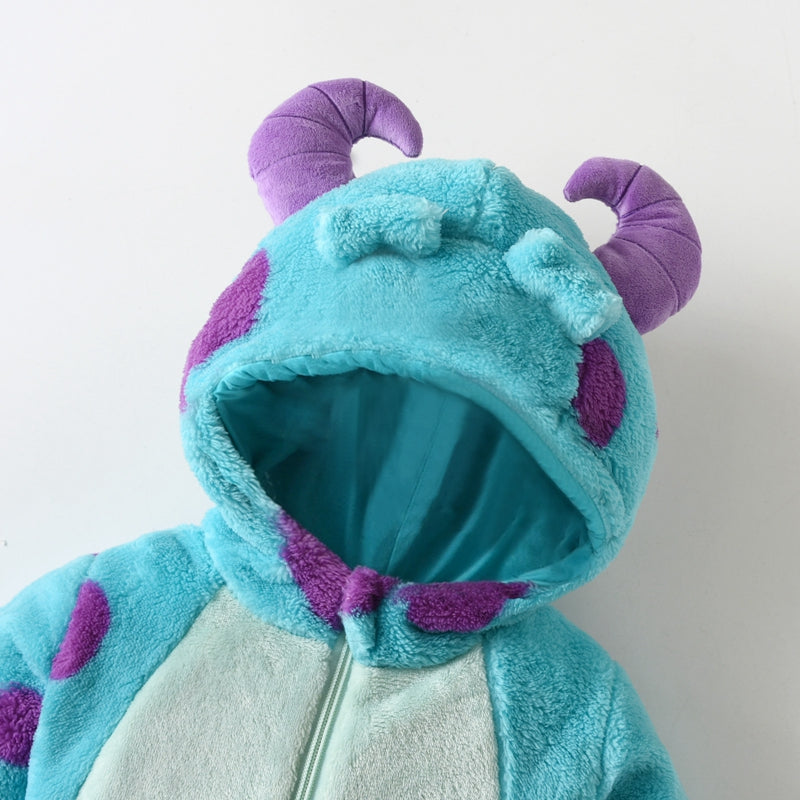 Plush spotted fleece